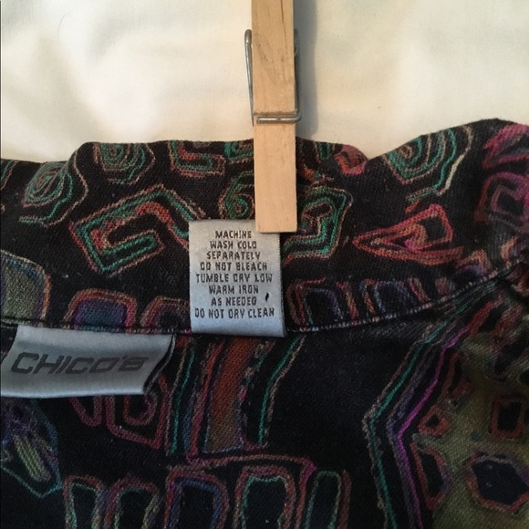 🐒 Chico’s Zippered Jacket - Picture 6 of 8